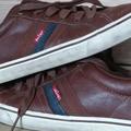 Levi's Shoes | Levi's Mens Turner Nappa Casual Fashion Sneaker | Color: Brown/Red | Size: 8