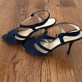 Kate Spade Shoes | Kate Spade Blue Suede Sandal Size 9-1/2 | Color: Blue | Size: 9.5