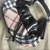 Burberry Bags | Burberry Nova Check Tote | Color: Black/Cream | Size: Os