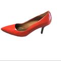 Coach Shoes | Coach Patent Leather Pumps Size 9 B | Color: Red | Size: 9