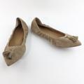 J. Crew Shoes | J Crew Nwot Suedes Point-Toe Stretch Tassle Shoes | Color: Tan | Size: 8