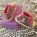 Disney Shoes | Disney Minnie Mouse High Top Shoes | Color: Pink/Silver | Size: 11g