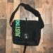 Nike Bags | Nike Sportswear “Just Do It” Messenger Travel Bag | Color: Black/Green | Size: Os