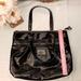 Coach Bags | Coach Poppy Large Black Patent Leather Bag | Color: Black/Gold | Size: Os