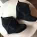 Jessica Simpson Shoes | Jessica Simpson Wedge Heels | Color: Black | Size: 8.5