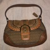 Coach Bags | Coach Soho Signature Bag | Color: Brown/Tan | Size: Os