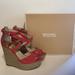 Michael Kors Shoes | Michael Kors Wedges | Color: Pink | Size: 8.5