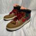 Nike Shoes | Nike Air Men's Air Force Size 13 Sneakers | Color: Brown/Red | Size: 13