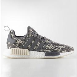 Adidas Shoes | Foot Locker X Adidas Nmd R1 'Grey Four' | Color: Cream/Gray | Size: 11