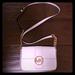 Michael Kors Bags | Cute White Michael Kors Gold Chain Crossbody | Color: White | Size: Os