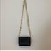 Free People Bags | Free People Black Crossbody | Color: Black/Gold | Size: Os