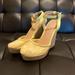 Victoria's Secret Shoes | Espadrille Shoes In Sunny Lemon Colour | Color: Tan/Yellow | Size: 5b