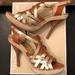 Michael Kors Shoes | Michael Kors Heels | Color: Brown/Gold | Size: 8