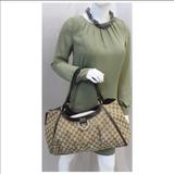 Gucci Bags | Gucci Abbey D Ring Canvas And Leather Tote Bag | Color: Brown/Tan | Size: Os