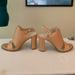 Nine West Shoes | High Heeled Sandals | Color: Tan | Size: 10.5