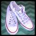 Converse Shoes | Chuck Taylor Converse All Star Low Top Sneakers | Color: Red/White | Size: Ladies 7/ Men’s 5