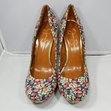 Jessica Simpson Shoes | Jessica Simpson High Heels Shoes | Color: Green/Pink | Size: 8.5
