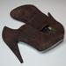 Jessica Simpson Shoes | Jessica Simpson Suede Ankle Shoes | Color: Brown | Size: 9.5