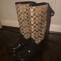 Coach Shoes | Coach Brown Tristee Rain / Winter Boots! | Color: Brown | Size: 7