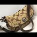 Coach Bags | Coach Signature Shoulder Crossbody Duffle Bag | Color: Brown/Tan | Size: Height: 8” Length: 13” Depth: 3”