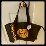 Disney Bags | Disney Lion King Broadway Tote Bag New W/Tag | Color: Black/Yellow | Size: Os