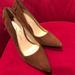 Jessica Simpson Shoes | Jessica Simpson Tan Suede Heels Lightly Worn | Color: Tan | Size: 6