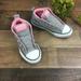 Converse Shoes | Converse Gray Chuck Taylor All Star Midtop Sneaker | Color: Gray/Pink | Size: 12 Junior