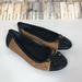 Giani Bernini Shoes | Giani Bernini Quilted Slip On Flat Shoes | Color: Black/Brown | Size: 8