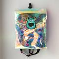 Disney Bags | Disney Store Iridescent Emoji Backpack | Color: Black/Blue | Size: Os