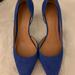 J. Crew Shoes | Brand New Suede J.Crew Pumps, Never Worn | Color: Blue | Size: 7