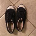 Coach Shoes | Coach Barrett Black Tennis Shoes Size 6b | Color: Black/White | Size: 6