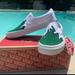 Vans Shoes | Green Flame Vans | Color: Green/White | Size: 7.5