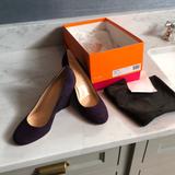 Kate Spade Shoes | New Kate Spade Kiki Wedge - Eggplant Size 7 | Color: Purple | Size: 7