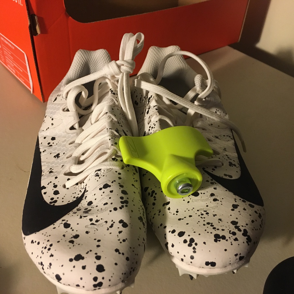 Nike Shoes | Kids Nike Track Spikes 4.5 Nike Zoom Rivals | Color: Black/White | Size: 4.5b