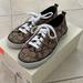 Coach Shoes | Coach Suzzy Sneakers Size 6 | Color: Brown/Tan | Size: 6