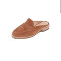 Madewell Shoes | Madewell Elinor Suede Loafer Mules | Color: Tan | Size: 8.5