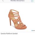 Michael Kors Shoes | Just Reducedmichael Kors Heels | Color: Red | Size: 6.5