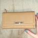 Nine West Bags | Leather Clutch | Color: Brown/Tan | Size: 7.5”/4”