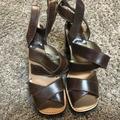 Michael Kors Shoes | Michael Kors Sedgwick Brown Sandal Sedgwick | Color: Brown/Gold | Size: 6.5