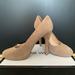 Nine West Shoes | Nude Genuine Suede Nine West Pumps Size 8.5 | Color: Cream/Tan | Size: 8.5