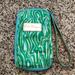 Lilly Pulitzer Bags | Lilly Pulitzer Wristlet | Color: Blue/Green | Size: 6x3.5