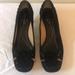 Kate Spade Shoes | Kate Spade Kitten-Heel 8 Black Suede Good Cond | Color: Black | Size: 8