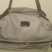 Nine West Bags | Nine West Leather, Nylon Grey&Blk Bag | Color: Black/Gray | Size: 13" X 10"