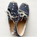 J. Crew Shoes | J. Crew Lace Up Espadrilles Flats Patterned Womens | Color: Blue/Purple | Size: 9