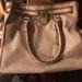 Michael Kors Bags | Michael Kors Tan Croc Hamilton Satchel Large | Color: Brown/Tan | Size: Large