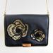 Michael Kors Bags | Michael Kors Beaded Clutch | Color: Black/Gold | Size: Os