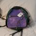 Coach Bags | Coach Mtc Crblk Andi Backpack | Color: Green/Purple | Size: Small