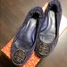 Tory Burch Shoes | Deep Purple Tory Burch Reva Suede Flats | Color: Purple | Size: 8