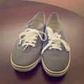Vans Shoes | Gray Vans Authentic Core | Color: Gray | Size: 8