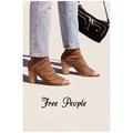 Free People Shoes | Free People Clearwater Heel Boot | Color: Red | Size: 7